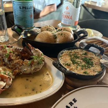 Rare Society - Parker house rolls, blue crab dip & a lobster tail - Steakhouses Near Me - Mill Creek, Washington Rare Society - Parker house rolls, blue crab dip & a lobster tail - Steakhouses Near Me - Mill Creek, Washington