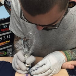 Kawbi Tattoo - Roary working his magic