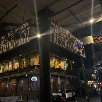 Maison Bourbon - View from bar window - Jazz & Blues Near Me - New Orleans, Louisiana