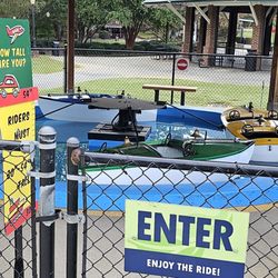 Burlington City Park - A great boat ride for little kids. Just a buck!