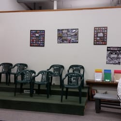 Soaring Phoenix Family Martial Arts - The seating area in the back of the practice area.