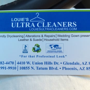 Louie's Ultra Cleaners - Dry Cleaning Near Me - Phoenix, Arizona Louie's Ultra Cleaners - Dry Cleaning Near Me - Phoenix, Arizona