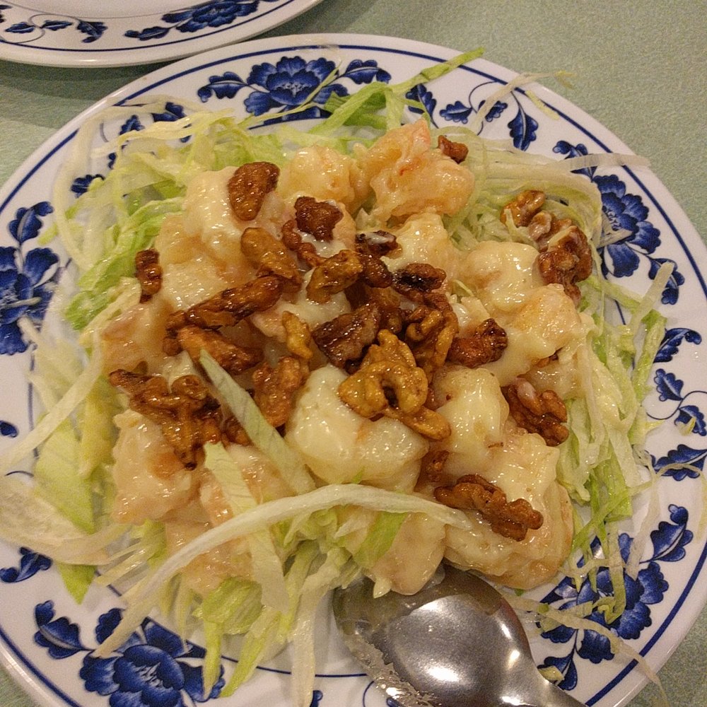 Sweet shrimp and nut special. Yummy Sweet shrimp and nut special. Yummy