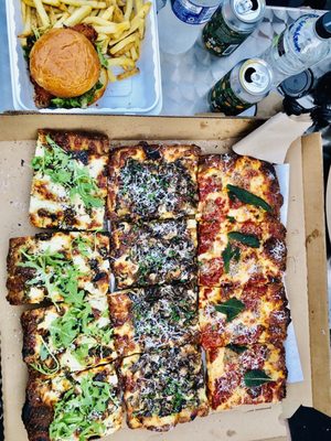 Pizza Fried Chicken Ice Cream by null