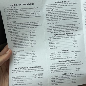 Circle Spa - Menu: nails, massage, facials - Nail Salons Near Me - Carrollton, Texas