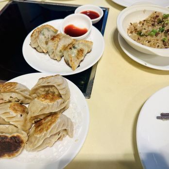 MingHin Cuisine - Pot Potstickers (6) and Pan Fried Potsticker, Stir Fried Sticky Rice - Seafood Near Me - Chicago, Illinois MingHin Cuisine - Pot Potstickers (6) and Pan Fried Potsticker, Stir Fried Sticky Rice - Seafood Near Me - Chicago, Illinois