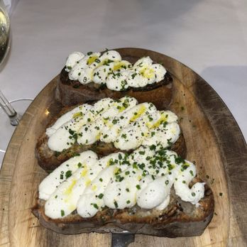 Bar Italia - Country bread with whipped ricotta - Italian Near Me - Lakewood, Ohio Bar Italia - Country bread with whipped ricotta - Italian Near Me - Lakewood, Ohio