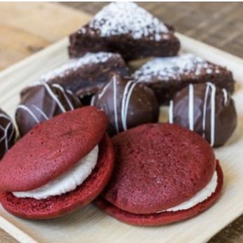 Nohea Cafe - Small Bite Desserts... Red Velvet Whoopie Pies, Brownie Bites, Chocolate Covered Red Velvet Bon Bon Truffles - Sandwiches Near Me - Chicago, Illinois