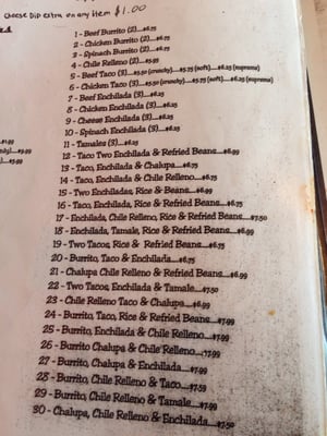 Menu photo 3 Three Amigos Restaurant Clanton, AL Menu photo 3 Three Amigos Restaurant Clanton, AL