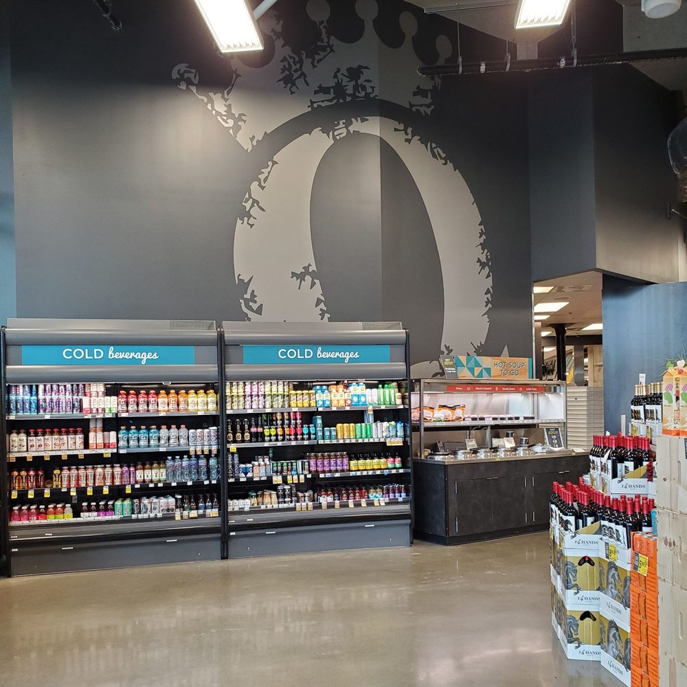 QFC - Drink area with Q logo - Grocery Near Me - Kirkland, Washington QFC - Drink area with Q logo - Grocery Near Me - Kirkland, Washington