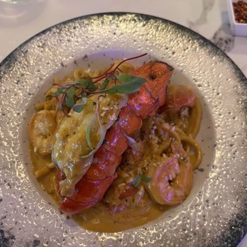 Fiori Italian Pizzeria - Lobster and shrimp Bucatini - Pizza Near Me - Folsom, California Fiori Italian Pizzeria - Lobster and shrimp Bucatini - Pizza Near Me - Folsom, California