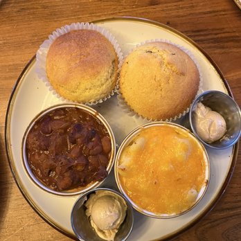 Ruby Red's BBQ - More sides-corn bread muffins, Mac and cheese, chili - Barbeque Near Me - La Habra, California Ruby Red's BBQ - More sides-corn bread muffins, Mac and cheese, chili - Barbeque Near Me - La Habra, California
