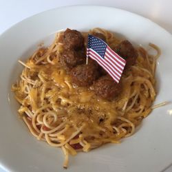 Waffle Jack's - Spaghetti with Meatballs