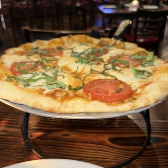 Hearsay on the Strand - Margherita Pizza - American Near Me - Galveston, Texas Hearsay on the Strand - Margherita Pizza - American Near Me - Galveston, Texas
