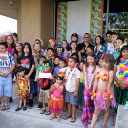 Ernie Reyes West Coast World Martial Arts Association - Hawaiian Party
