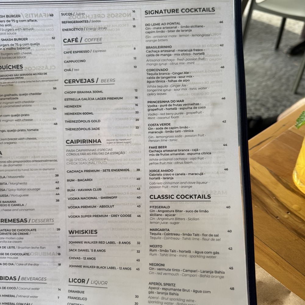 La Maison - Menu - Brazilian Near Me - Rio de Janeiro, RJ