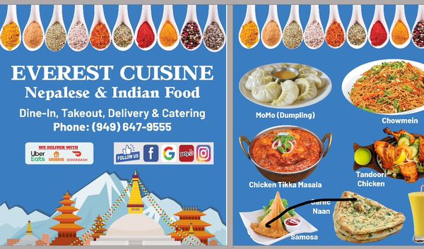 Menu photo 1 Everest Cuisine Mission Viejo, CA Menu photo 1 Everest Cuisine Mission Viejo, CA
