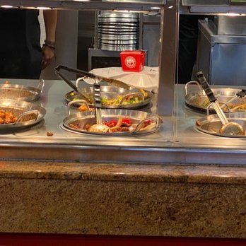 Panda Express - Quick view of the food selection. I like how you can see them put your food together. - Chinese Near Me - Kyle, Texas