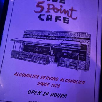 The 5 Point Café - Dive Bars Near Me - Seattle, Washington