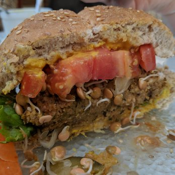 Peace-Garden - Sweet Potato Burger - Vegetarian Near Me - Ottawa, Ontario