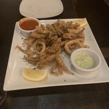 Basilico Restaurant - Calamari. Creamy, tangy dip - Italian Near Me - Oxford, Connecticut