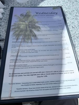 Menu photo 5 Lazy Days Restaurant Islamorada, FL Menu photo 5 Lazy Days Restaurant Islamorada, FL