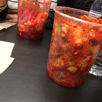 Botanas Locas - $6 for each cup!! Very cheap and tasty! - Ice Cream & Frozen Yogurt Near Me - San Diego, California