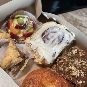 Paul Schat's Bakery - Fruit tartlet, baklava, cinnamon roll, cheese stuffed bagel and oatmeal cookies! Big carb load for the after cycling race munchies! - Bakeries Near Me - Carson City, Nevada Paul Schat's Bakery - Fruit tartlet, baklava, cinnamon roll, cheese stuffed bagel and oatmeal cookies! Big carb load for the after cycling race munchies! - Bakeries Near Me - Carson City, Nevada