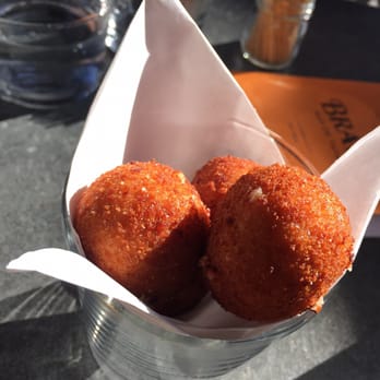 Bravas Bar de Tapas - Chicken and Ham with Cream Cheese Croquettes - Spanish Near Me - Healdsburg, California Bravas Bar de Tapas - Chicken and Ham with Cream Cheese Croquettes - Spanish Near Me - Healdsburg, California