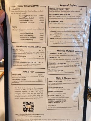 Menu photo 2 Fury's Restaurant Metairie, LA Menu photo 2 Fury's Restaurant Metairie, LA