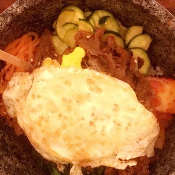 Burning Rice - Spicy beef bulgogi with a well done fried egg on top! Yum! - Korean Near Me - Frisco, Texas Burning Rice - Spicy beef bulgogi with a well done fried egg on top! Yum! - Korean Near Me - Frisco, Texas