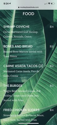 Menu photo 1 Ingenue Rooftop Bar New Orleans, LA