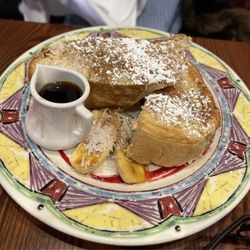 Coconut Cream Stuffed French Toast
