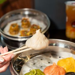 Dumpling District - Rainbow Soup Dumplings [6] 六彩小笼