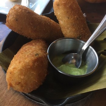 Samba Montclair - The yummy bolinho de bacalhau aka cod fritters - Brazilian Near Me - Montclair, New Jersey Samba Montclair - The yummy bolinho de bacalhau aka cod fritters - Brazilian Near Me - Montclair, New Jersey