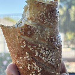 Jalapeño cream cheese bolillo