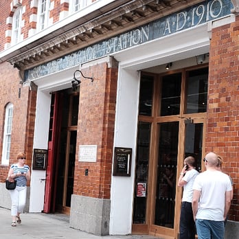 Fire Station - front entrance - Pubs Near Me - London, XGL