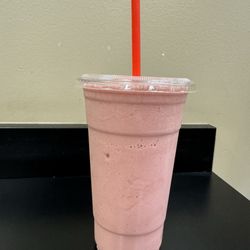 Aloha Cafe - Large Strawberry banana smoothie. Yummmm