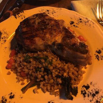Haywire - Bone in pork chop - New American Near Me - Plano, Texas Haywire - Bone in pork chop - New American Near Me - Plano, Texas