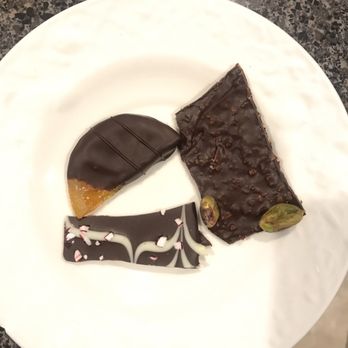 CocoAndré Chocolatier - Peppermint bark and pistachio bark - Chocolatiers & Shops Near Me - Dallas, Texas