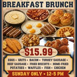 B & M Bar B Que - Oakwood Village - Breakfast Brunch