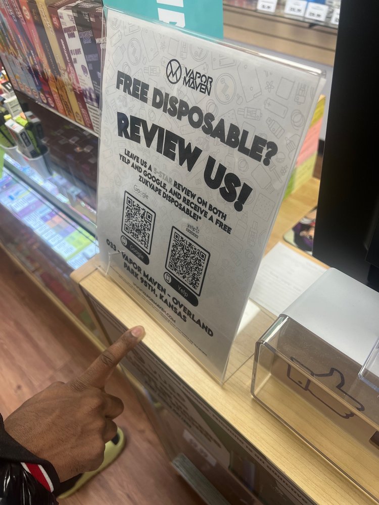 VAPOR MAVEN Updated July 2024 5235 W 95th St, Overland Park, Kansas