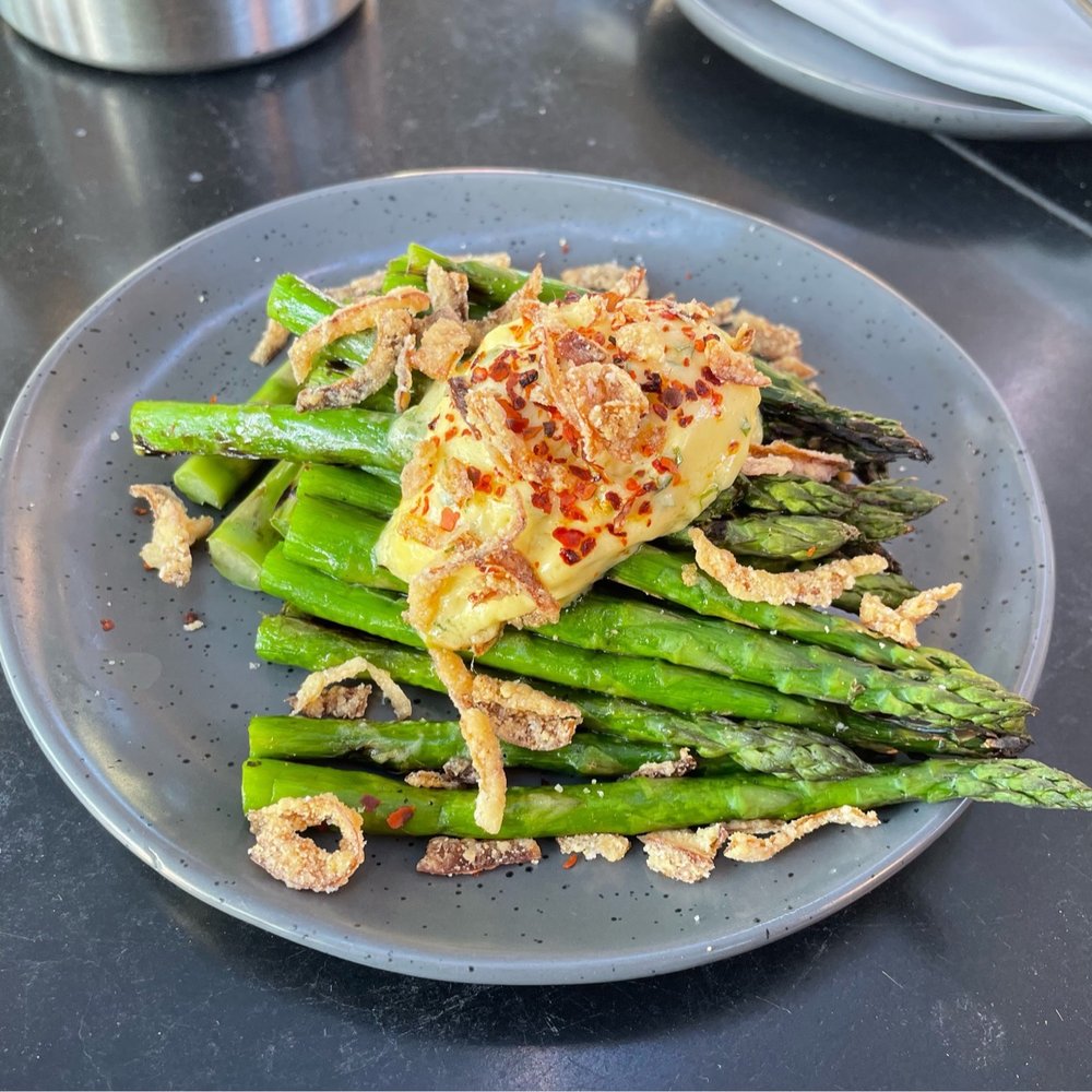 Oscar's Brewing Company - Grilled asparagus - American Near Me - Temecula, California