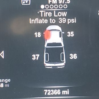 Tire Kingdom - Low tire light from all thread. Time ,date and miles. Over what he put down by 2k miles in 2020. - Tires Near Me - Titusville, Florida