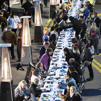 Jacksonville's Longest Table - This picture was in the front page of the Times Union today. - Local Flavor Near Me - Jacksonville, Florida