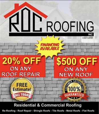 ROC Roofing Logo