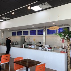 Maui Fresh Grill - Order counter with menu on wall
