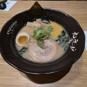Kyuramen - Times Square - Toyko tonkotsu shouyu - Ramen Near Me - New York, New York Kyuramen - Times Square - Toyko tonkotsu shouyu - Ramen Near Me - New York, New York
