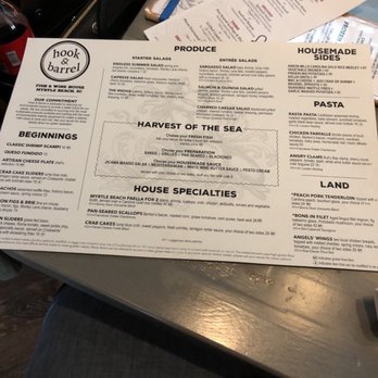 Hook & Barrel - Seafood Near Me - Myrtle Beach, South Carolina
