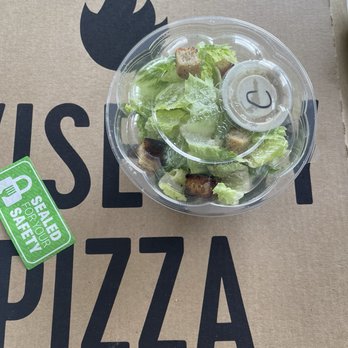 Wiseguy Pizza - Wiseguy Pizza - Delivery through their website - 10/28/24 - Caesar Salad (dressing was pretty good) - Pizza Near Me - Fort Lauderdale, Florida Wiseguy Pizza - Wiseguy Pizza - Delivery through their website - 10/28/24 - Caesar Salad (dressing was pretty good) - Pizza Near Me - Fort Lauderdale, Florida